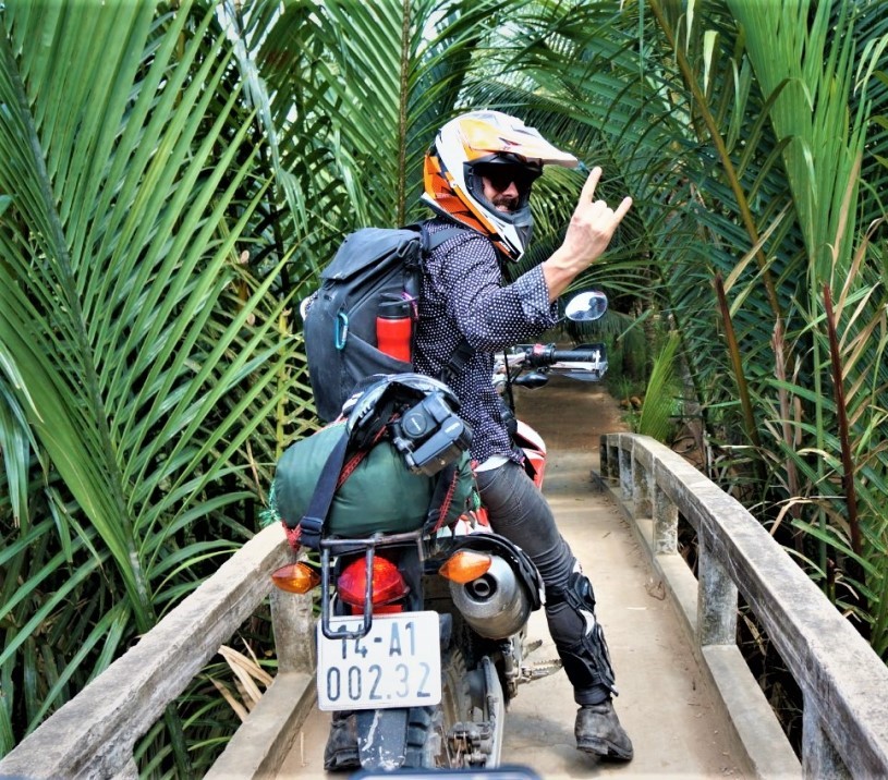 1 day motorcycle tour, charms of Nhon Thanh village