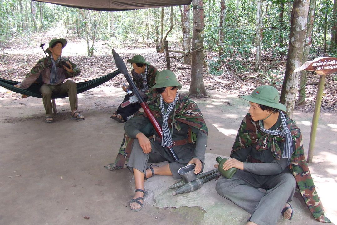 Cu Chi wax statues | Motorbike tour | Saigon Riders