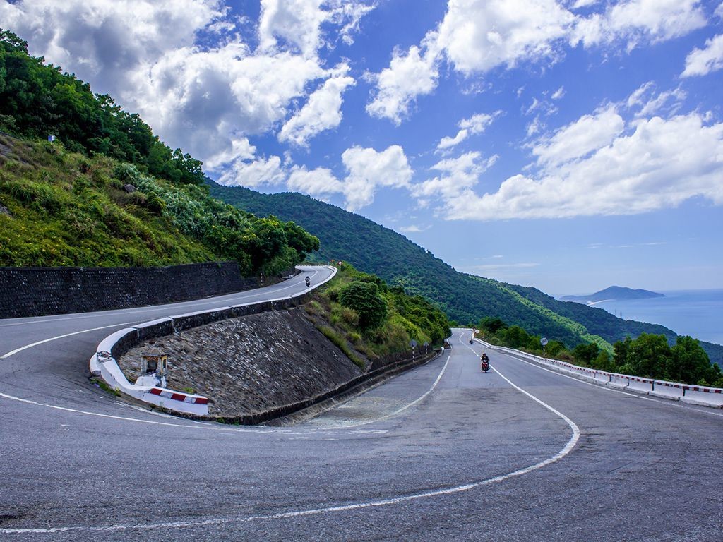 Hai Van Pass is stunning but dangerous if you are not an excellent rider