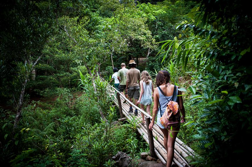 trekking-through-the-phong-nha-botanical-garden-with-tour-guide-saigon-riders
