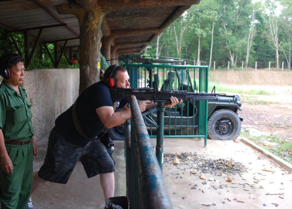 Shooting sport could be the best activity to experience in Cu Chi tunnels