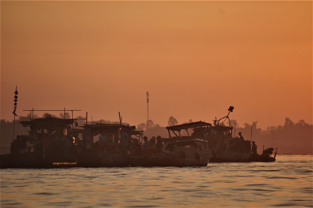 Chau Doc floating market